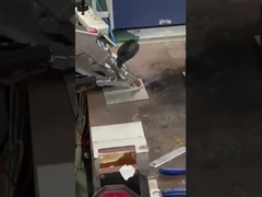 เครื่องปั่นเลเซอร์แบบมือเดียว 1500W ด้วยสแตนเลส 4 มม