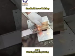 เครื่องเชื่อมเลเซอร์มือถือ 3 ใน 1 สําหรับตัดและทําความสะอาดการเชื่อม