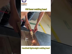 เครื่องเชื่อมเลเซอร์มือเดียว 2000W สําหรับเชื่อมอลูมิเนียมและเหล็กคาร์บอน