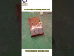 เครื่องทําความสะอาดเลเซอร์มือถือที่มีขนาดแกนทําความสะอาดเลเซอร์ 0-300 มม สําหรับเหล็กคาร์บอน