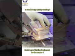 เครื่องเชื่อมเลเซอร์สับสับแบบมือเดียวเบาสําหรับการเชื่อมอลูมิเนียม 4 มม