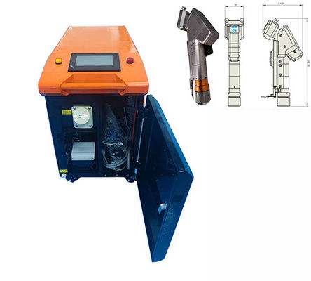 หัวทําความสะอาดเลเซอร์แบบพกพาที่มีน้ําหนักเบา