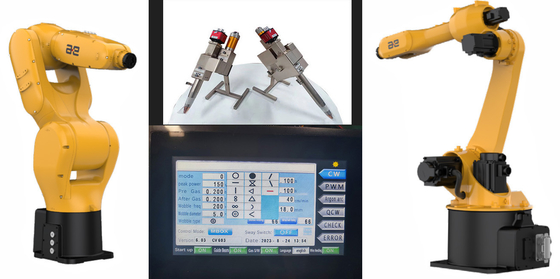 หัวปั่นเลเซอร์สั่นลึก หัวไฟเบอร์เลเซอร์ 1000W ไม่ติดต่อ