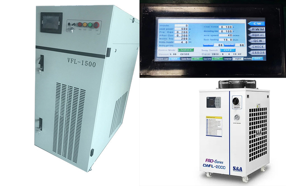 ราคาดี เครื่องเชื่อมเลเซอร์แบบพกพา 3000w การเย็นน้ําสําหรับอุตสาหกรรม ออนไลน์