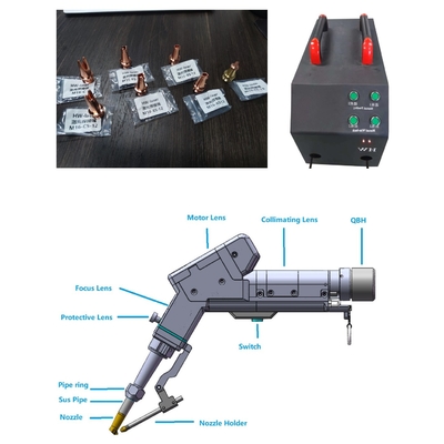 ราคาดี 2000W ไฟเบอร์มือเครื่องเชื่อมเลเซอร์มอเตอร์เดียว ออนไลน์