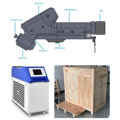 เครื่องทําความสะอาดมือเดียว 1500W ด้วยวิธีทําความเย็นด้วยน้ํา