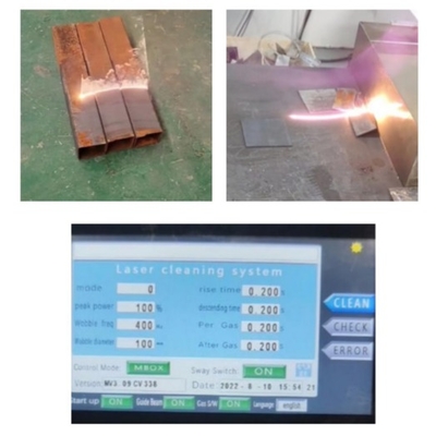 ราคาดี เครื่องทําความสะอาดเลเซอร์สั่นแบบมือเดียว 2000W พร้อม CW Laser Output Mode ออนไลน์