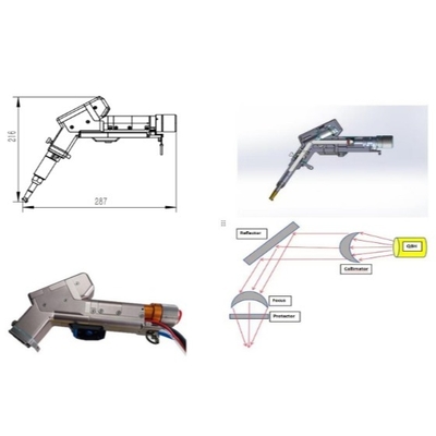 เครื่องเชื่อมเลเซอร์แบบพกพา 3-in-1 พร้อมฟังก์ชันการเชื่อม ทำความสะอาด และตัด
